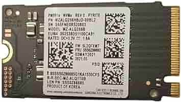 Amazon | 256GB PCIe NVMe 2242 SSD (PM991A) (OEM) | CWQZGUF