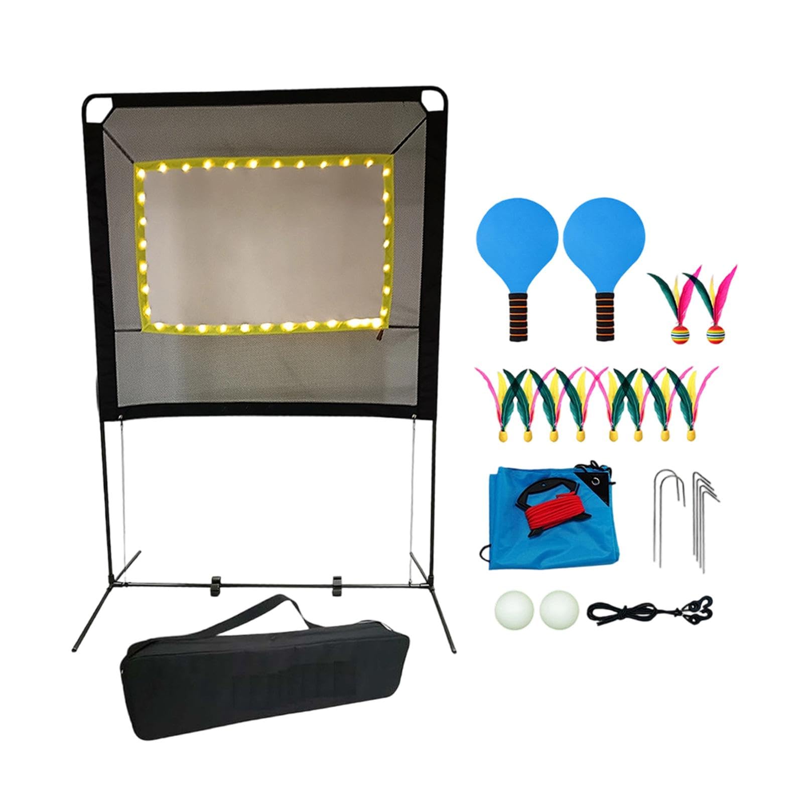CALANDIS Badminton Net Set Replacement Adults Net for Sports Practice Training-image-8