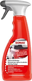 SONAX 309200 Cleaner for Convertible Covers Dirt Removal of Fabric and Plastic Lids, Red, 500 ml