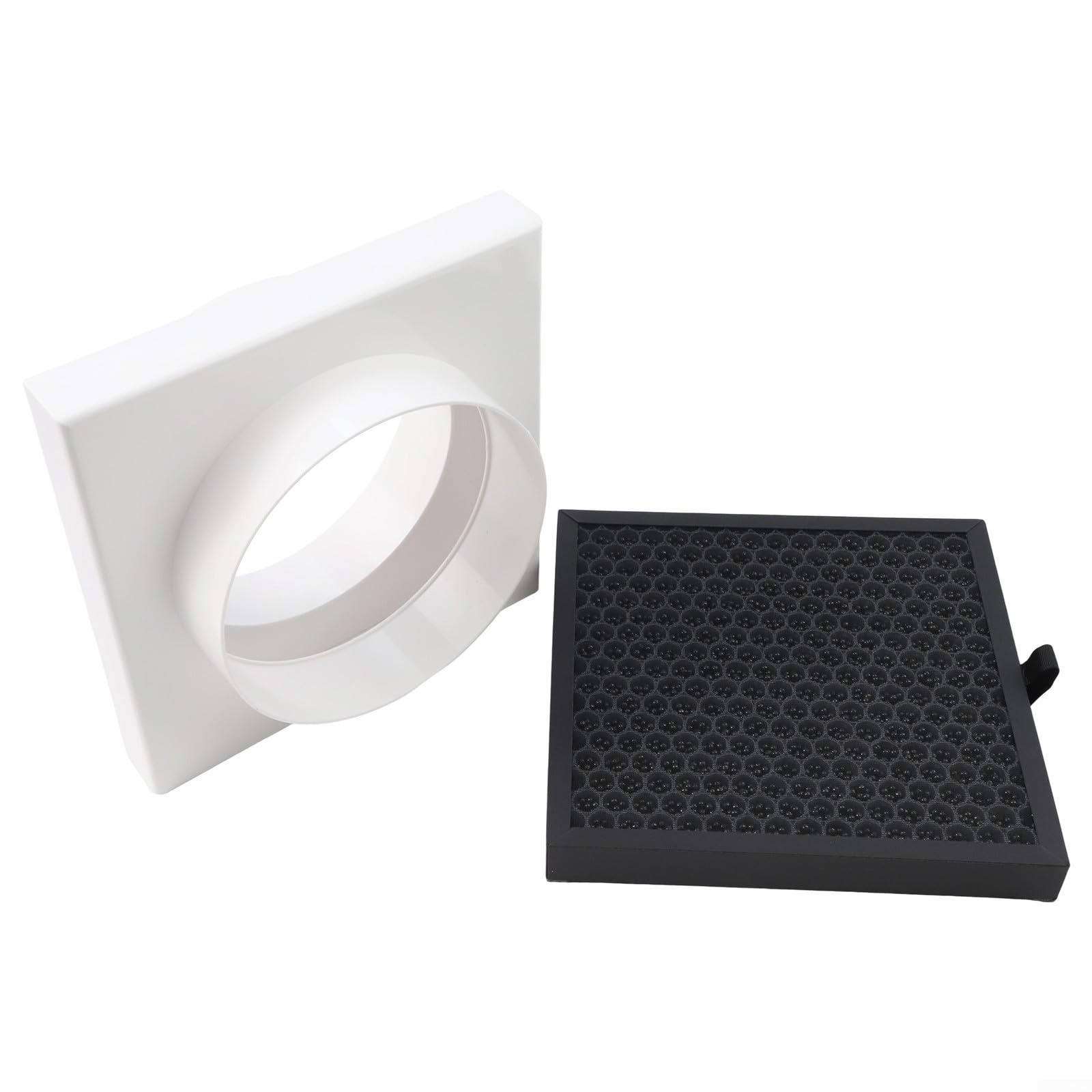 HEPA-Luftfilter für PVC-PE-Rohre, Inline-Lüftungsreiniger mit Aktivkohle, hocheffiziente Filtration für HLK-Systeme, 110 mm, 160 mm (160 mm)