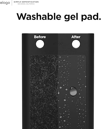 Miniatura 5 de elago Soporte universal para control remoto compatible con el control remoto de Apple TV y todos los demás controles remotos, almohadilla de gel