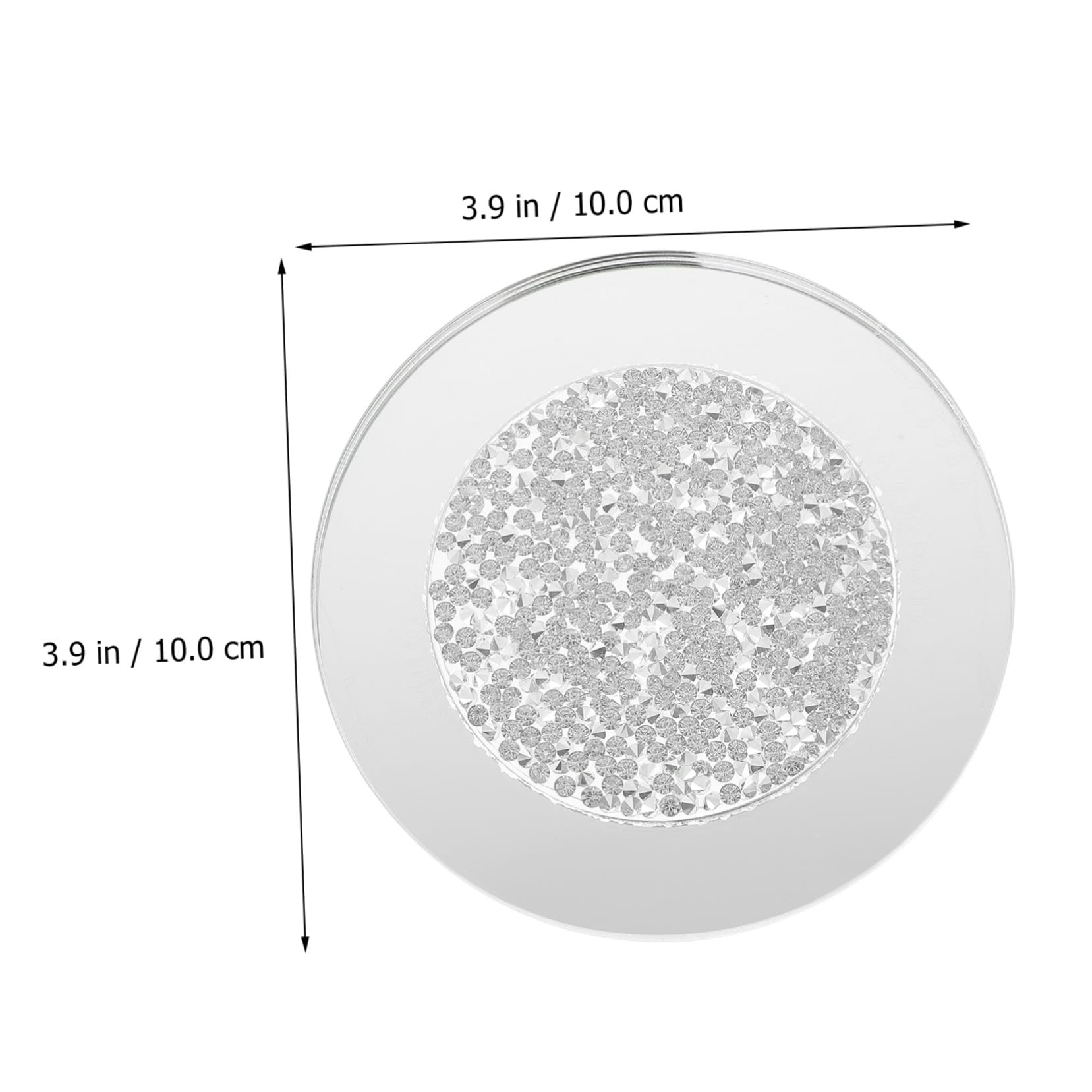 Amosfun 4stücke Untersetzer Für Gläser Glas-untersetzer Runder Form Von Schützt Tische Vor Kratzern Und Hitze Für Heimgebrauch Bars Und Restaurants