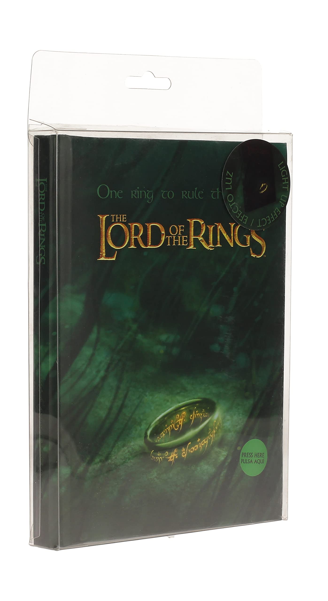 SD Toys The Lord of the Rings One Ring to Rule Them All Luminous Notebook