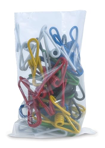 Miniatura 8 de Aviditi Bolsas de polietileno de plástico transparente con parte superior abierta plana de 36 x 48 pulgadas para recuerdos de fiesta, regalos,