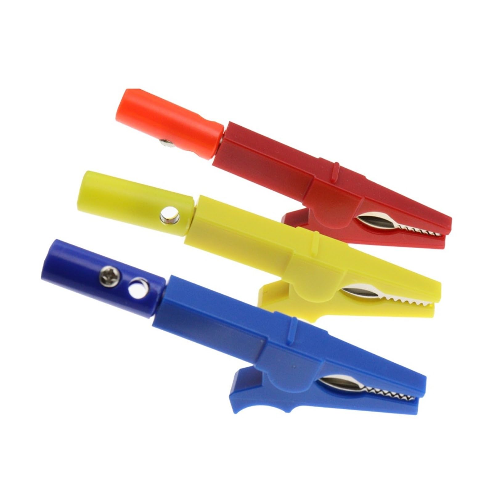 Sonda testowa 30 A 55 mm z klipsami kablowymi 4 mm (5 klipsów krokodylkowych, każdy kolor 1 szt.)