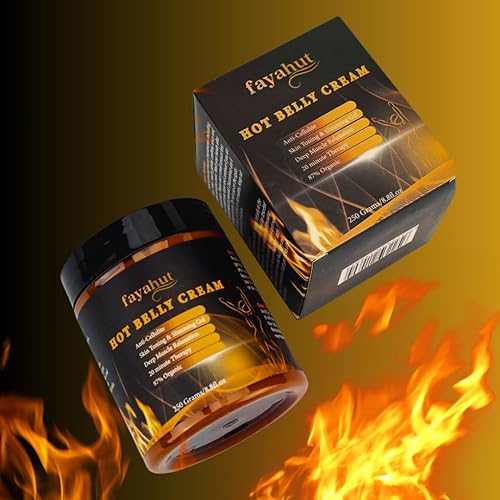 Crema caliente para quemador de grasa del vientre, crema corporal para muslos y más, dirige la celulitis y aumenta la pérdida de peso, quemador de