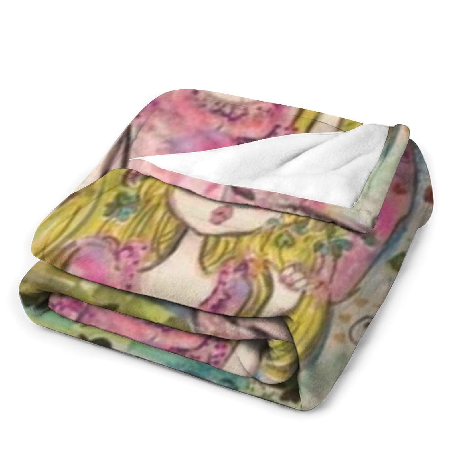 Amazon｜水森亜土 (14) エアコンブランケット ブランケット お昼寝