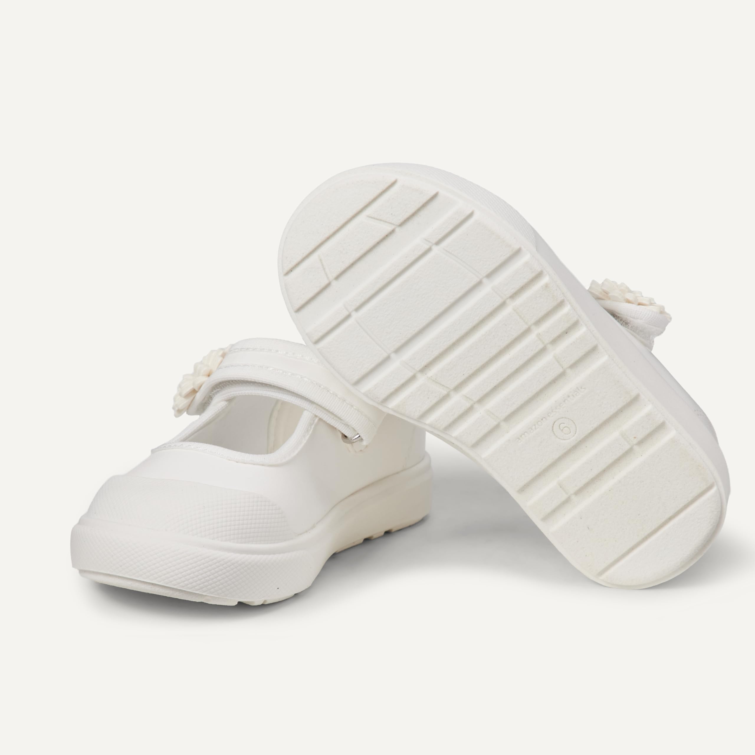 Amazon Essentials Scarpe da Ginnastica Mary Jane con Applicazione Floreale Bambine e ragazze