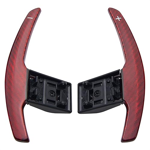 Miniatura 1 de TANGSEN Cubierta de fibra de carbono real para volante de cambio extendida compatible con BMW F01 F02 F06 F07 F10 F20 F21 F30 F45 F48 F80 F83 I8 I12