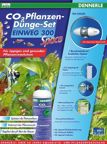 Dennerle CO2 Plant Fertilizer Set-One Way 300 Space