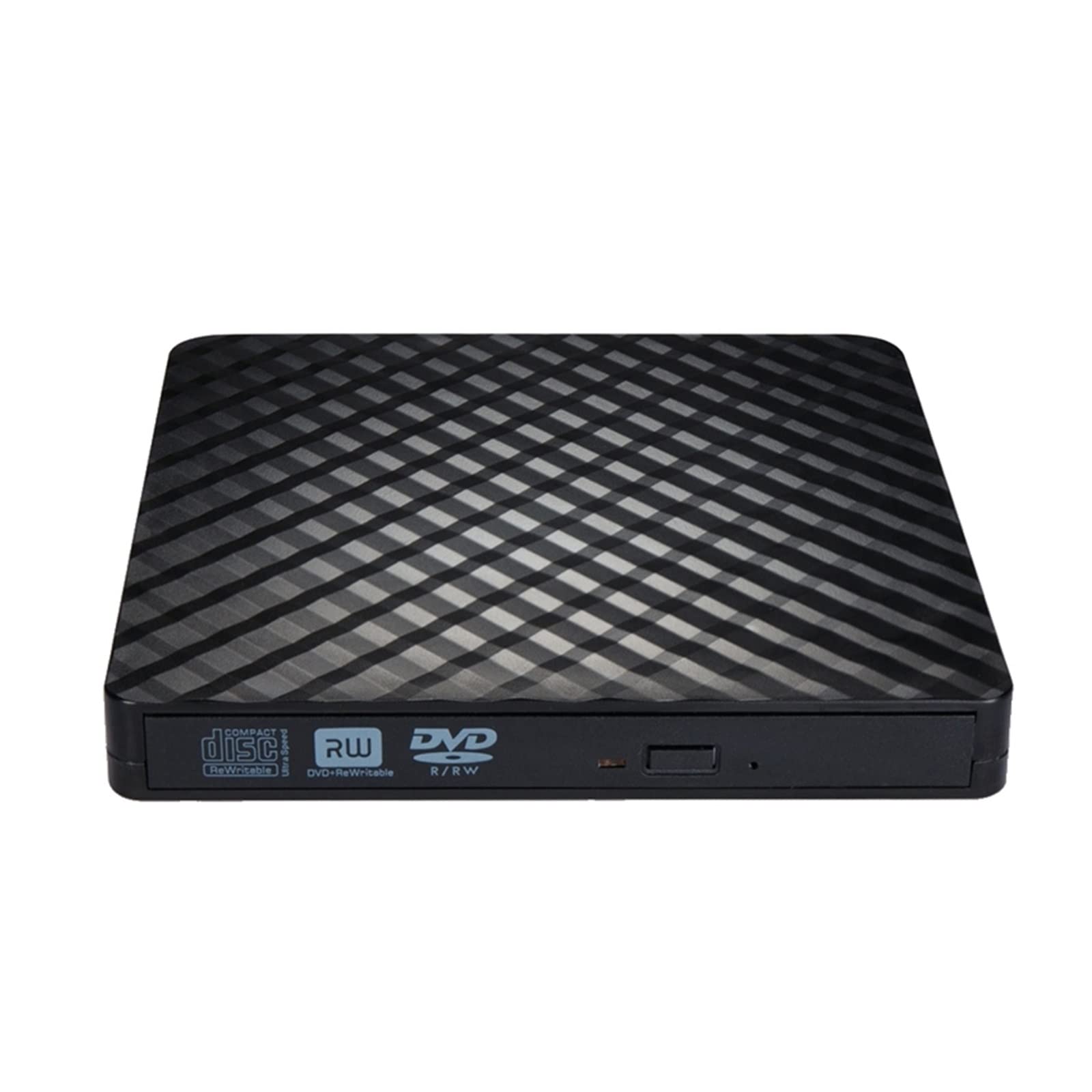 Lecteur de CD DVD Externe, USB 3.0 et Type-C Portable CD DVD +/-RW Lecteur de Lecteur DVD/CD ROM graveur graveur DVD Lecteur