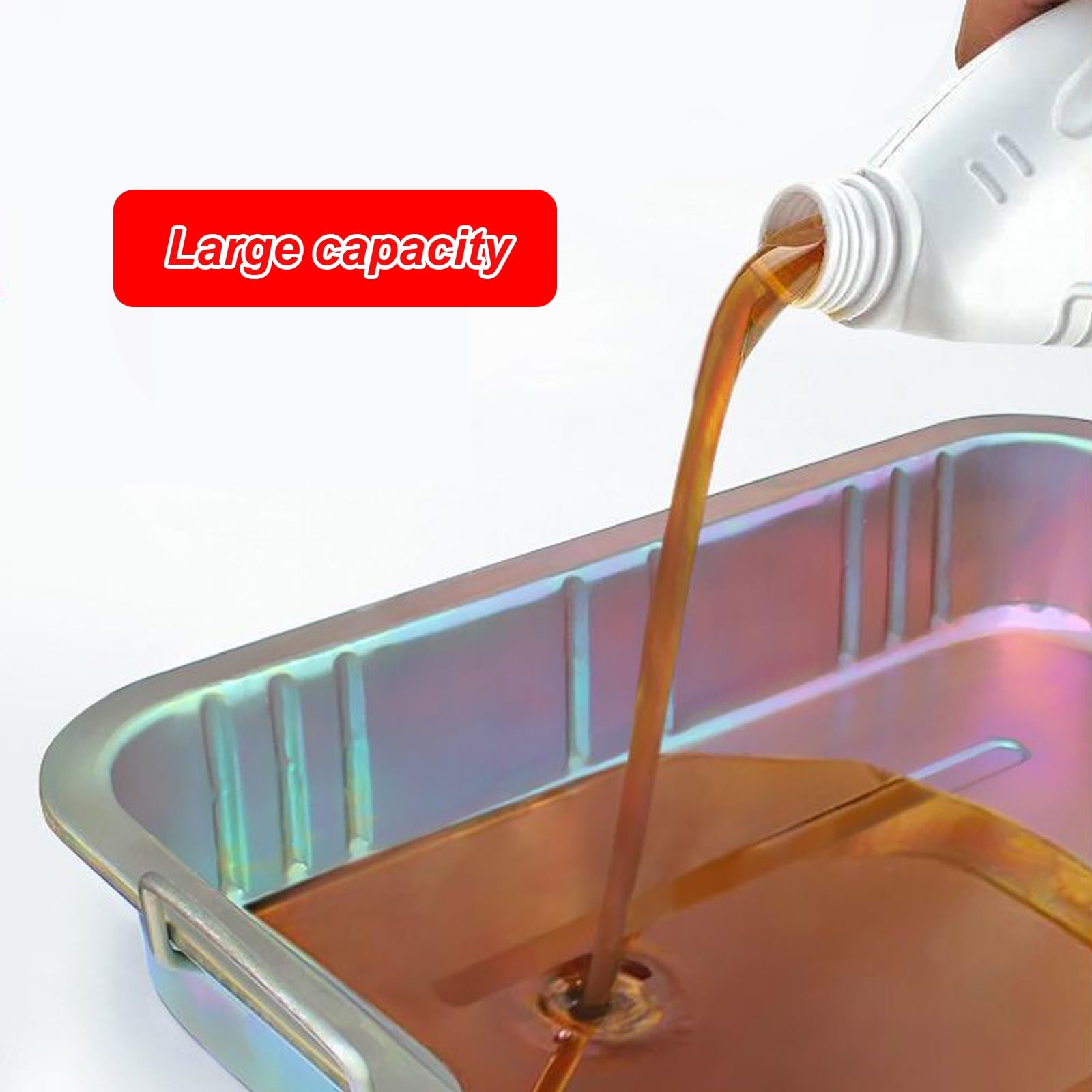 Recogedor Aceite Coche, Chupona Aceite Coche, Recubrimiento Electroforético, Ideal para Garajes Y Entradas de Vehículos(85x54x12cm/31x21x5in)