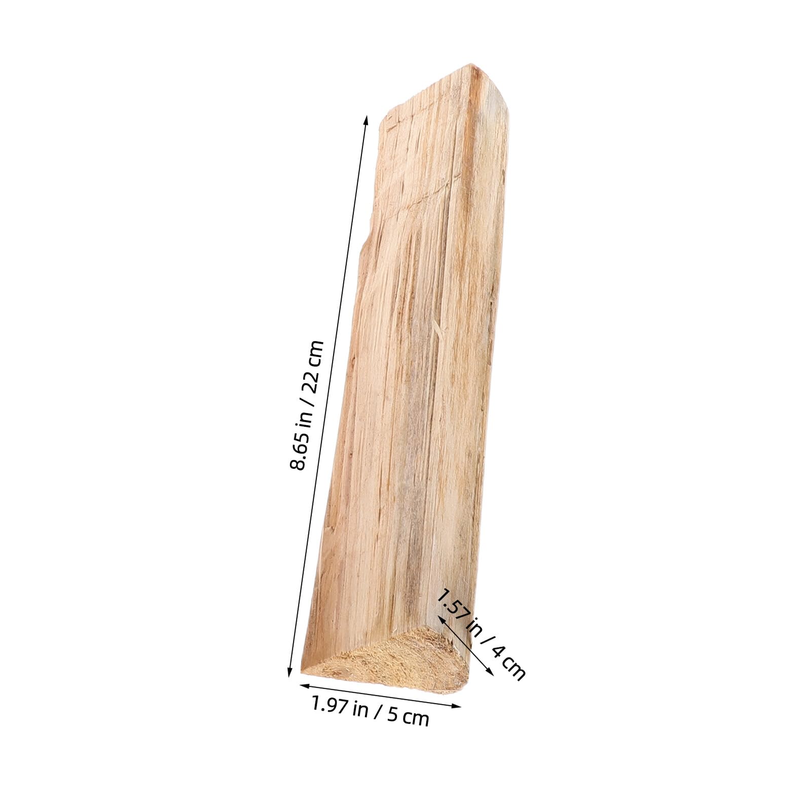 DOITOOL Legna da Ardere per Braciere e Caminetto, Ceppi di Legno Naturale Essiccati in Forno, per Barbecue All’aperto, Forni Pizza e Campeggio, Confezione da 10 Pezzi da 22 Cm