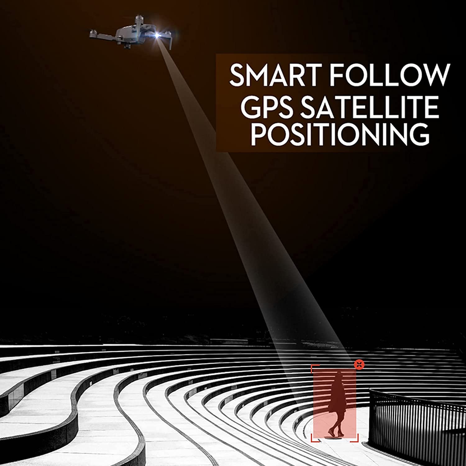 GPS Drone with 2-Axis Gimbal 4K Camera 5G FPV Drones for Adults Brushless Motor RC Quadcopter 3 Batteries 78Mins GPS Return Home Follow Me