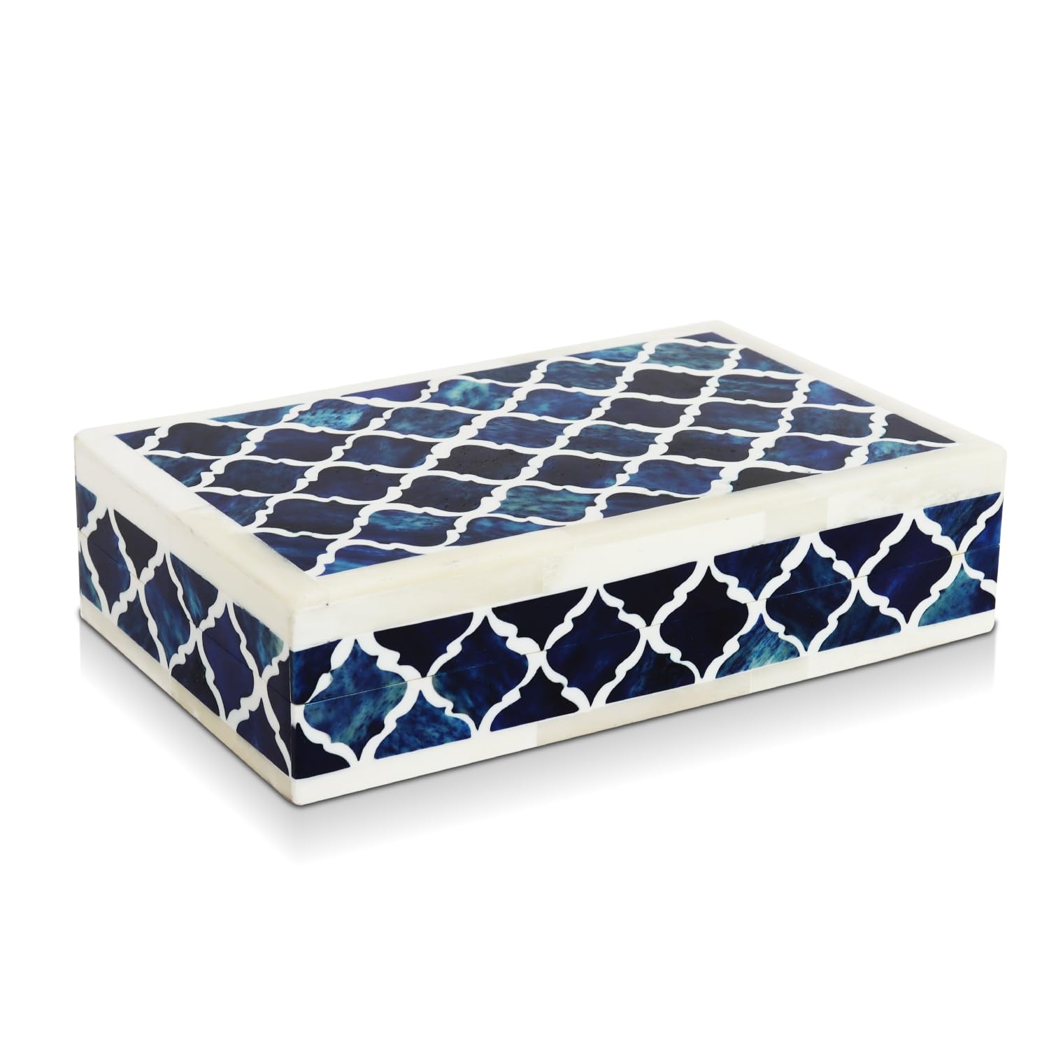Handicrafts Home Decorative Storage Box with Lid for Home Coffee Table & Bookshelf, Keepsake & Memory Organizer