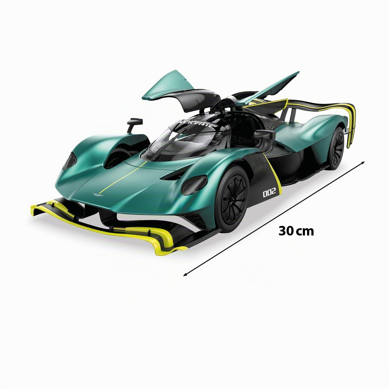 MONDO Motors Aston Martin Valkyrie Amr PRO, modello in scala 1:14, fino a 10 Km/h di Velocità, auto giocattolo per bambini 63793