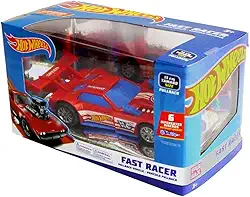 Carro de Fricção Hot Wheels Fast Racer Luz e Som Modelos Sortidos Multikids - BR2084