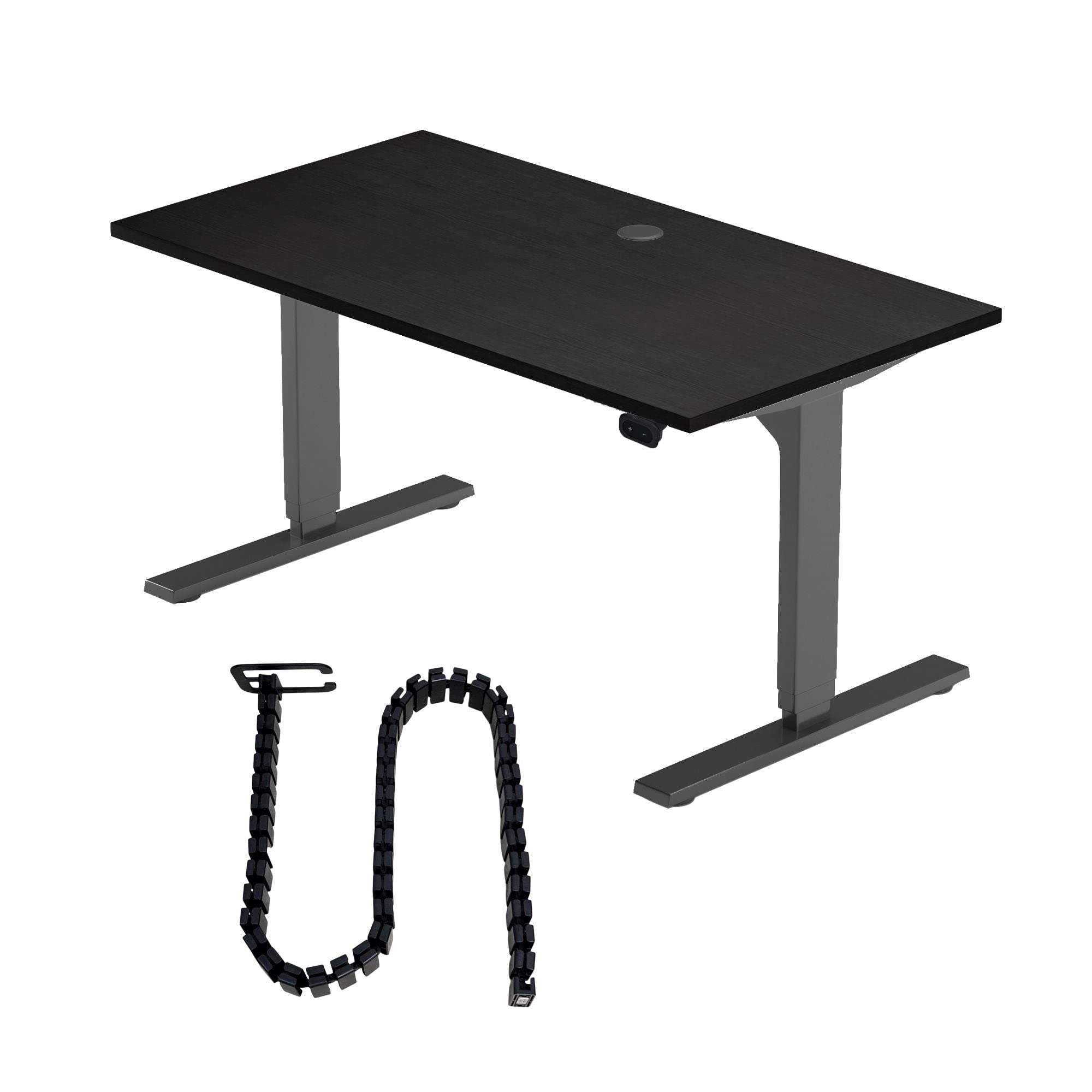 Progressive Desk Stand Up Height Adjustable Electric Standing Desk - 48 x 30 with Dual Motor 3 Stages