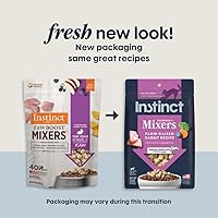 Vista 2 de Instinct Guarnición liofilizada de alimento para gato Raw Boost Mixers sin granos, receta completamente natural de Nature's Variety, Conejo