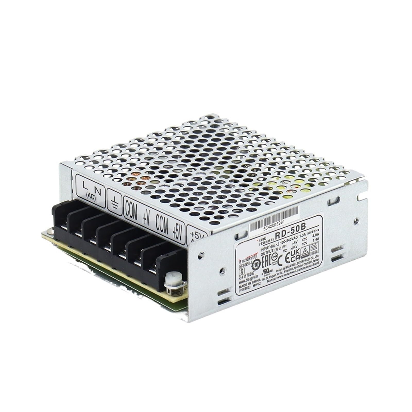 Alimentation électrique RD-50B double sortie 5V 12V commutateur