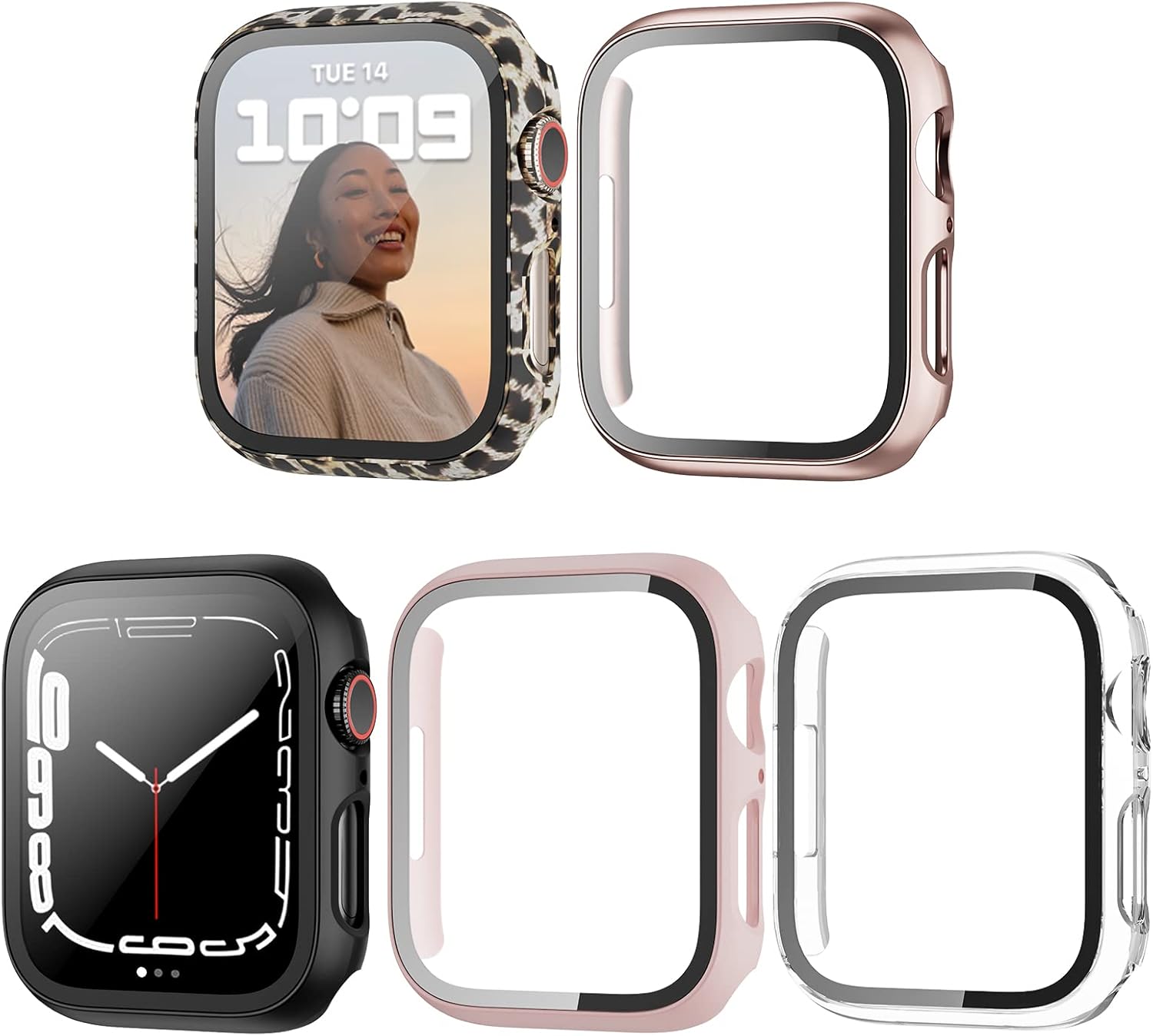 apple watch round face case