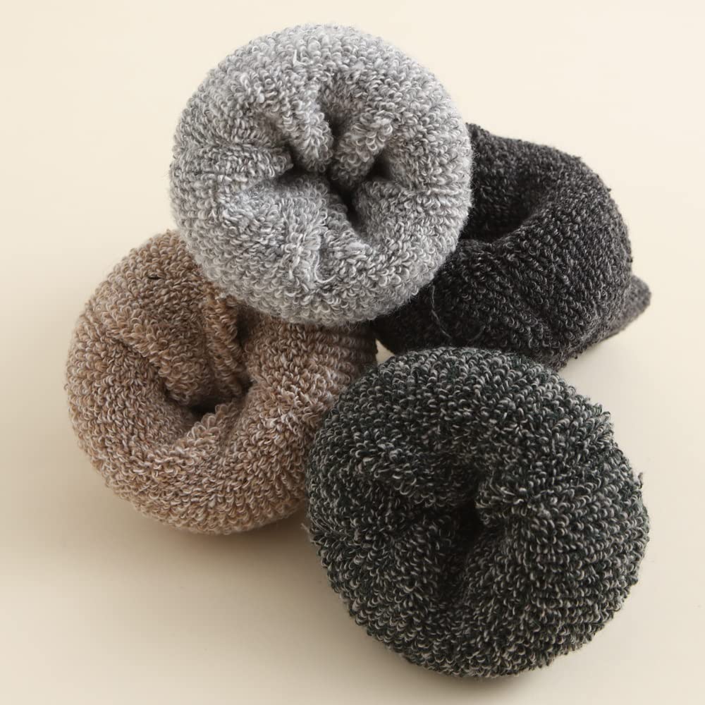Wollsocken 5 Paare Super dicke Wollsocken Baumwolltuch Baumwolltuch Warmes Winter Socken Weiche Thermal Kaschmir Schnee Casual Socken EU 39-45 Wollsocken Damen ( Color : Mix Colors , Size : EU 39-45 U
