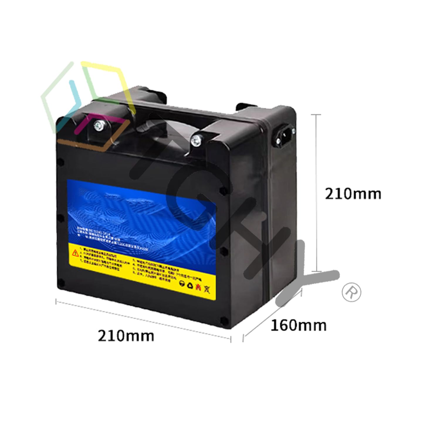 TGHY Lithium Battery Pack 24V 35Ah 40Ah 45Ah 50Ah 60Ah 70Ah 80Ah Electric Wheelchair Battery for 0-2000W Motor Kit with Charger and Anderson Plug,24v50ah