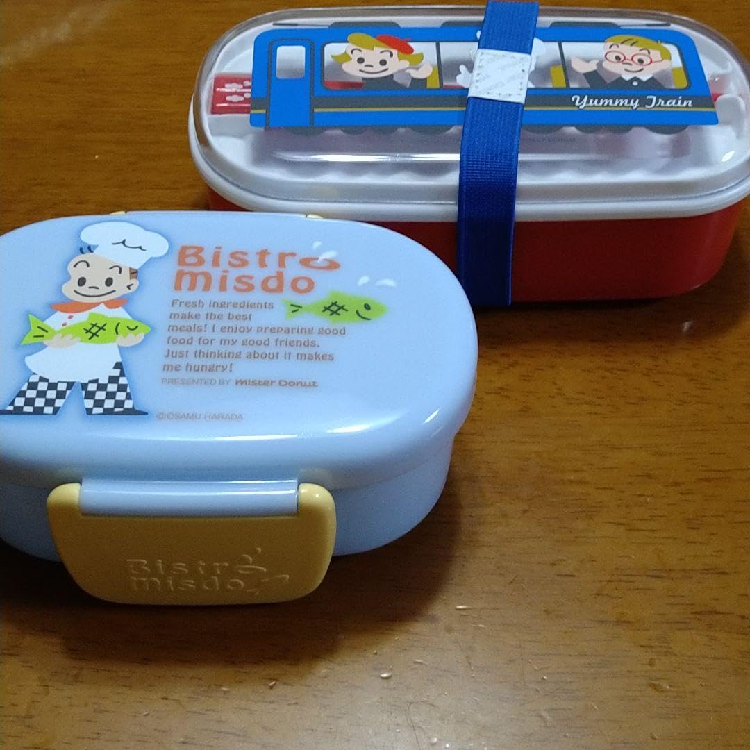 Amazon.co.jp: ミスタードーナツ オサムグッズ お弁当箱 ミスドお弁当