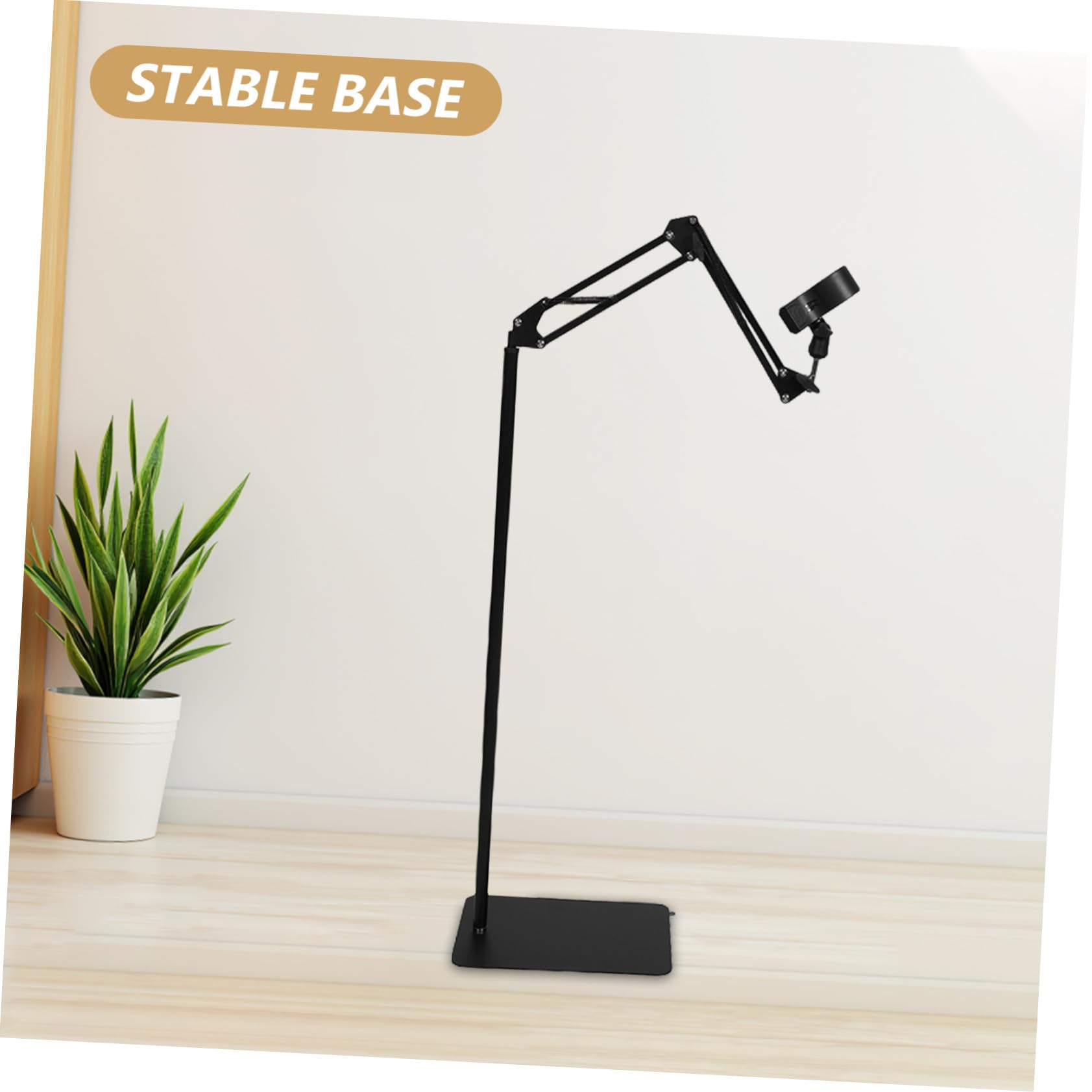 Anneome Soporte para Secador De Pelo Lazy Stand Soporte para Secador De Pelo Manos Libres Ajustable Manos Libres Lazy