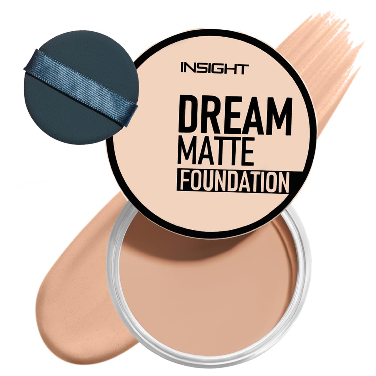 INSIGHT Dream Matte Liquid Foundation For Women - Almond Dream Matte Finish, Blendable Formula, Medium Coverage,Office College Evening Face Makeup - 25g-image-33