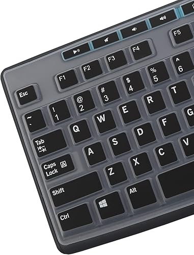 Miniatura 2 de Logitech MK295 MK275 MK275 MK270 MK270 Funda de teclado inalámbrico, Logitech K200 K260 K270 MK200 MK260 K270 K270 K275 K295 - Funda protectora para