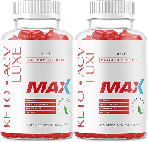 Gomitas Keto Luxe Max ACV de fórmula avanzada Luxe Keto 120 gomitas