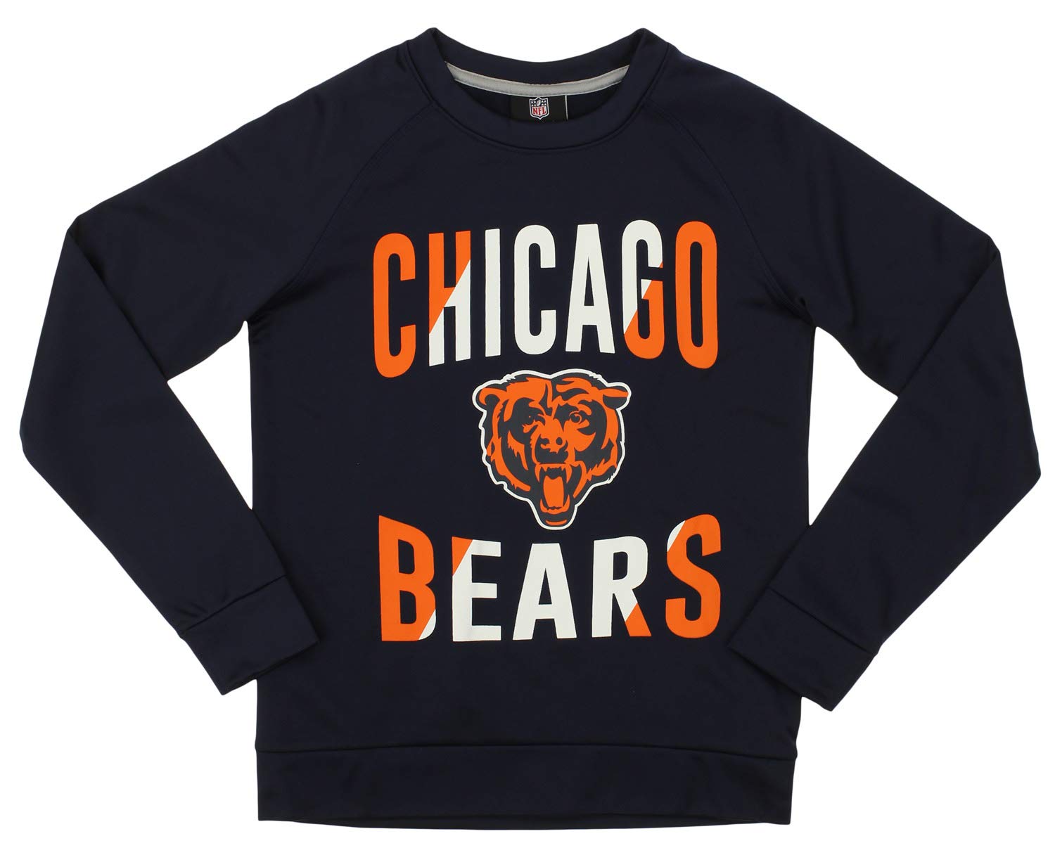 Outerstuff NFL Boys Youth (8-20) / Kids (4-7) Performance Fleece Crew Neck Long Sleeve Sweatshirt- Team Options