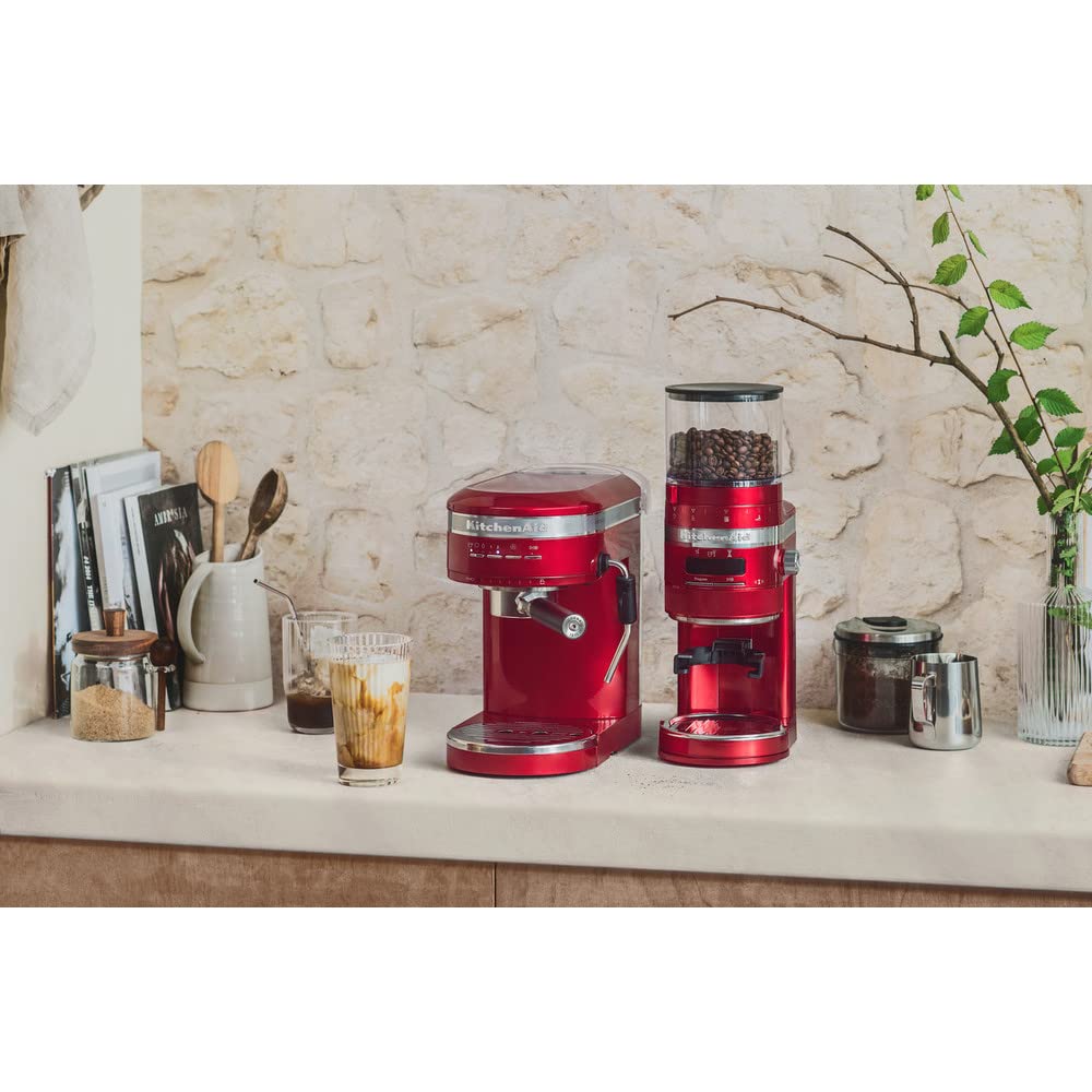 KitchenAid Moulin à café Artisan - Rouge pomme d'amour (Coffee Grinder)