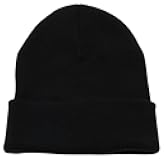 Beanie Men Women - Unisex Cuffed Plain Skull Knit Hat Cap