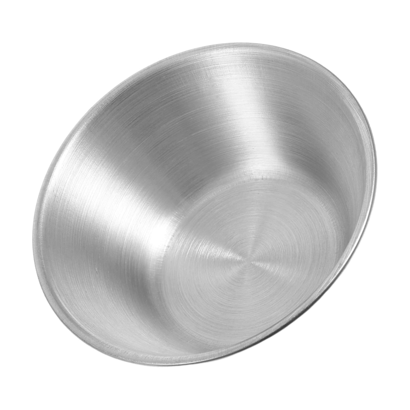 KICHOUSE Elegant Stainless Steel Sauce Cup Reusable Dipping Sauce Dish for Sauces Condiments Dressings for Occasions