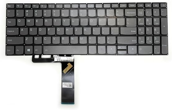 US Layout with Backlight Keyboard Compatible with Lenovo IdeaPad S340-15API S340-15 S340-15IML S340-15IWL S340-15IIL 81NC, 81N8, 81VW
