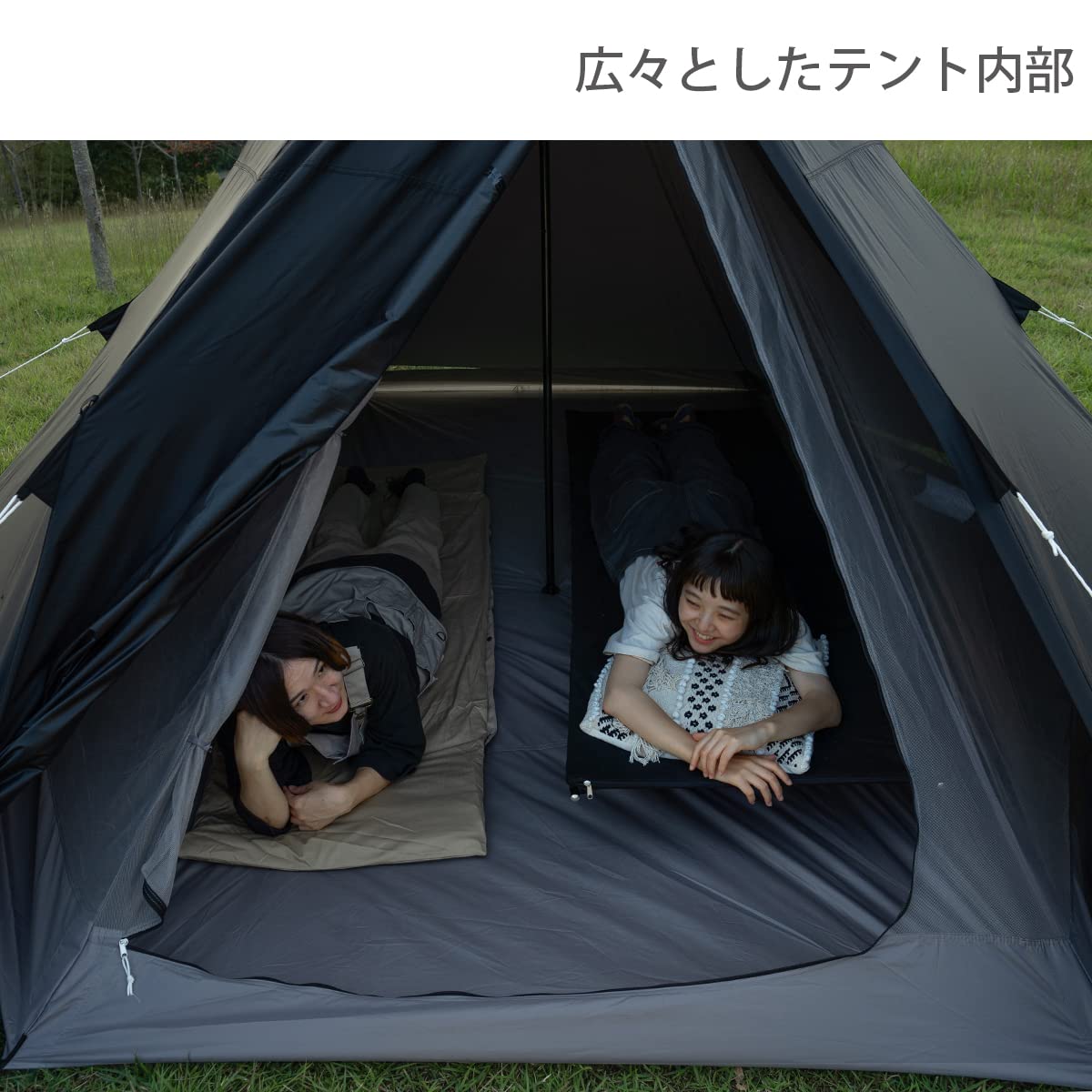 DOD ONE POLE TENT(M) T5-47-BK ブラック DOD テント ワンポールテントM T5-47-BK dod アウトドア