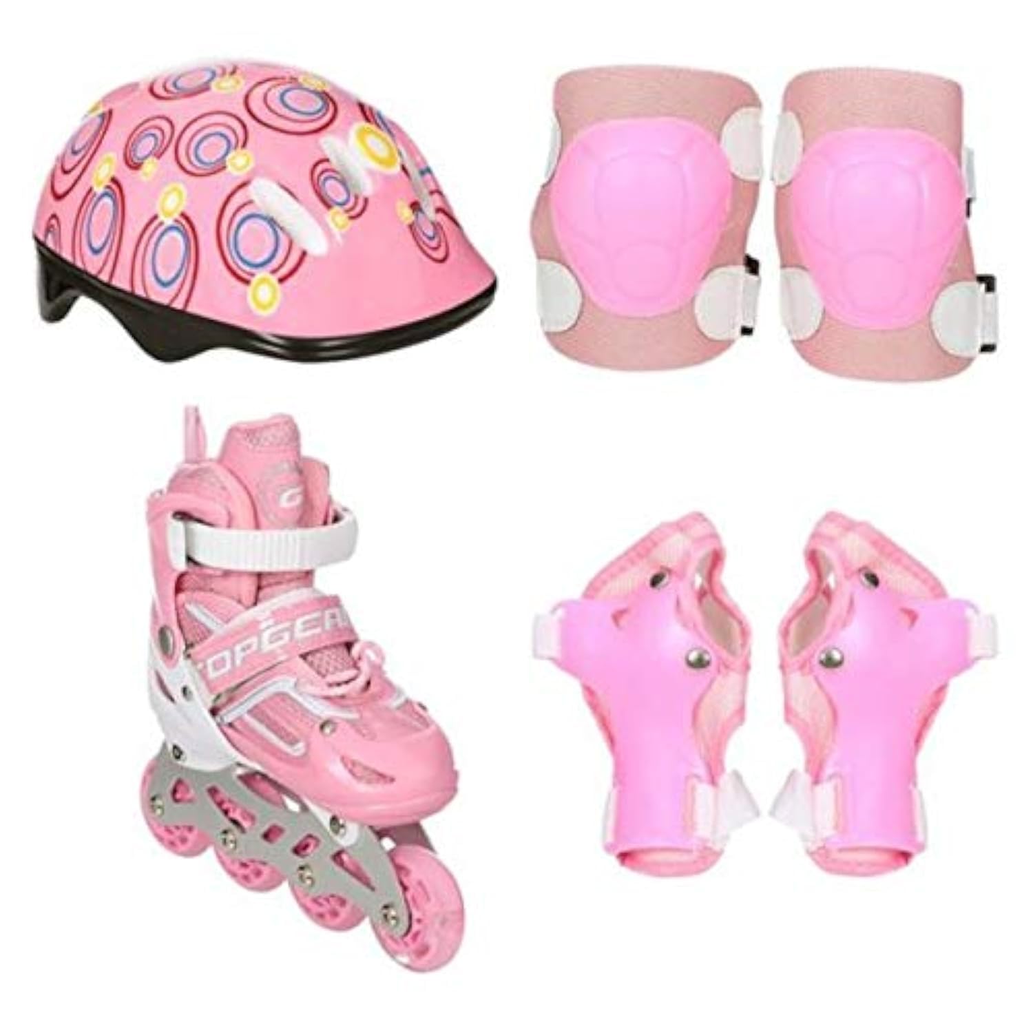Skate Shoes Set 9006 (Pink) (30-33)