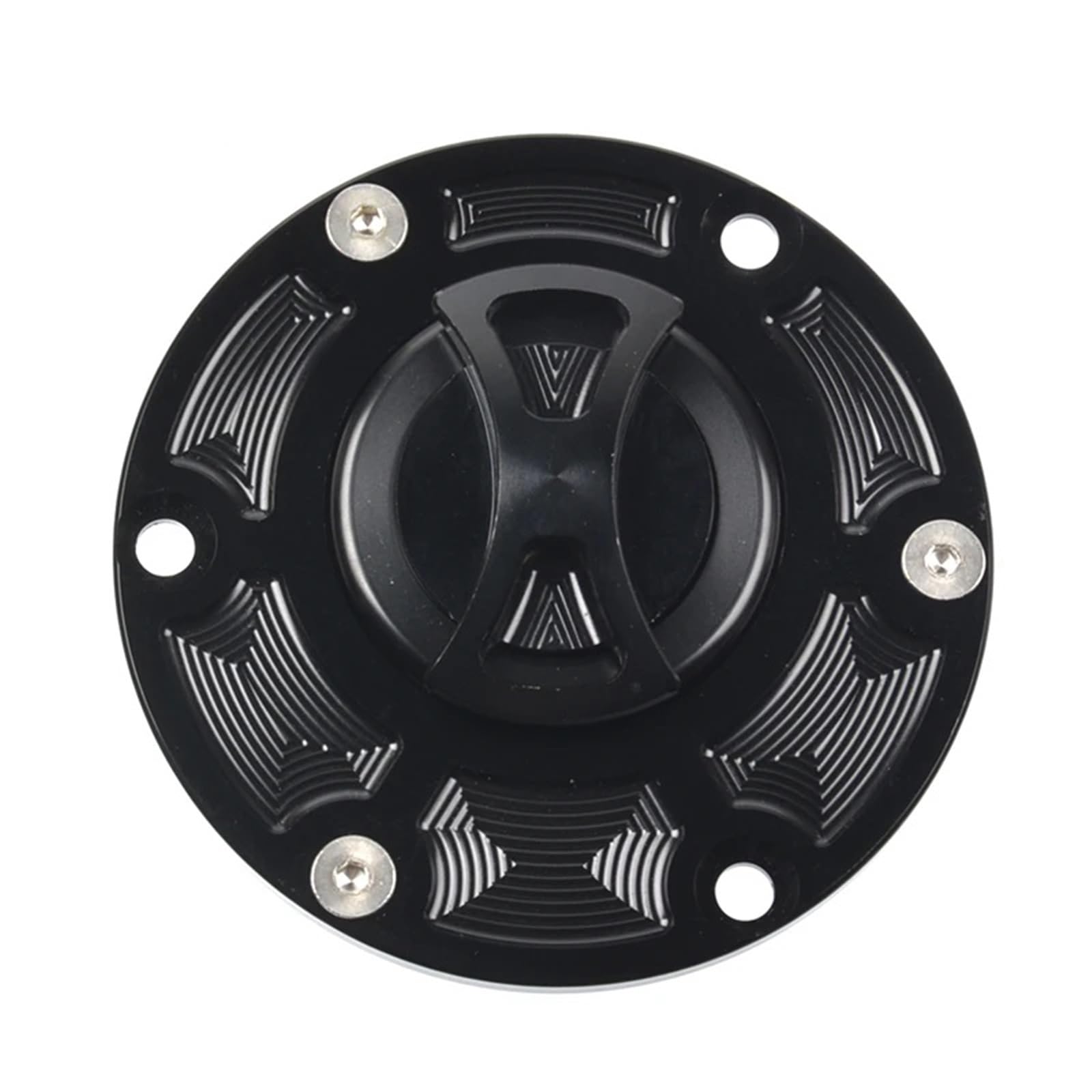 Pasuje do Moto Guzzi Rocket III Cagiva wszystkie lata motocykl CNC pokrywa wlewu paliwa Blokowanie wlewu paliwa(Black)