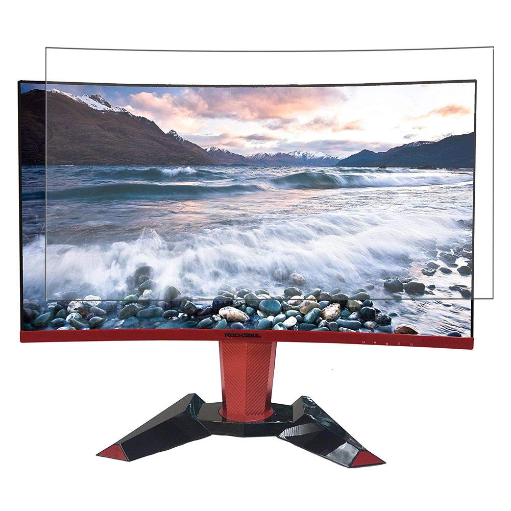 Puccy 3 Pack Screen Protector Film, compatible with ROCKSOUL RSGM-27M3C / RSGM-27M3A 27" Monitor TPU Guard （ Not Tempered Glass Protectors ）