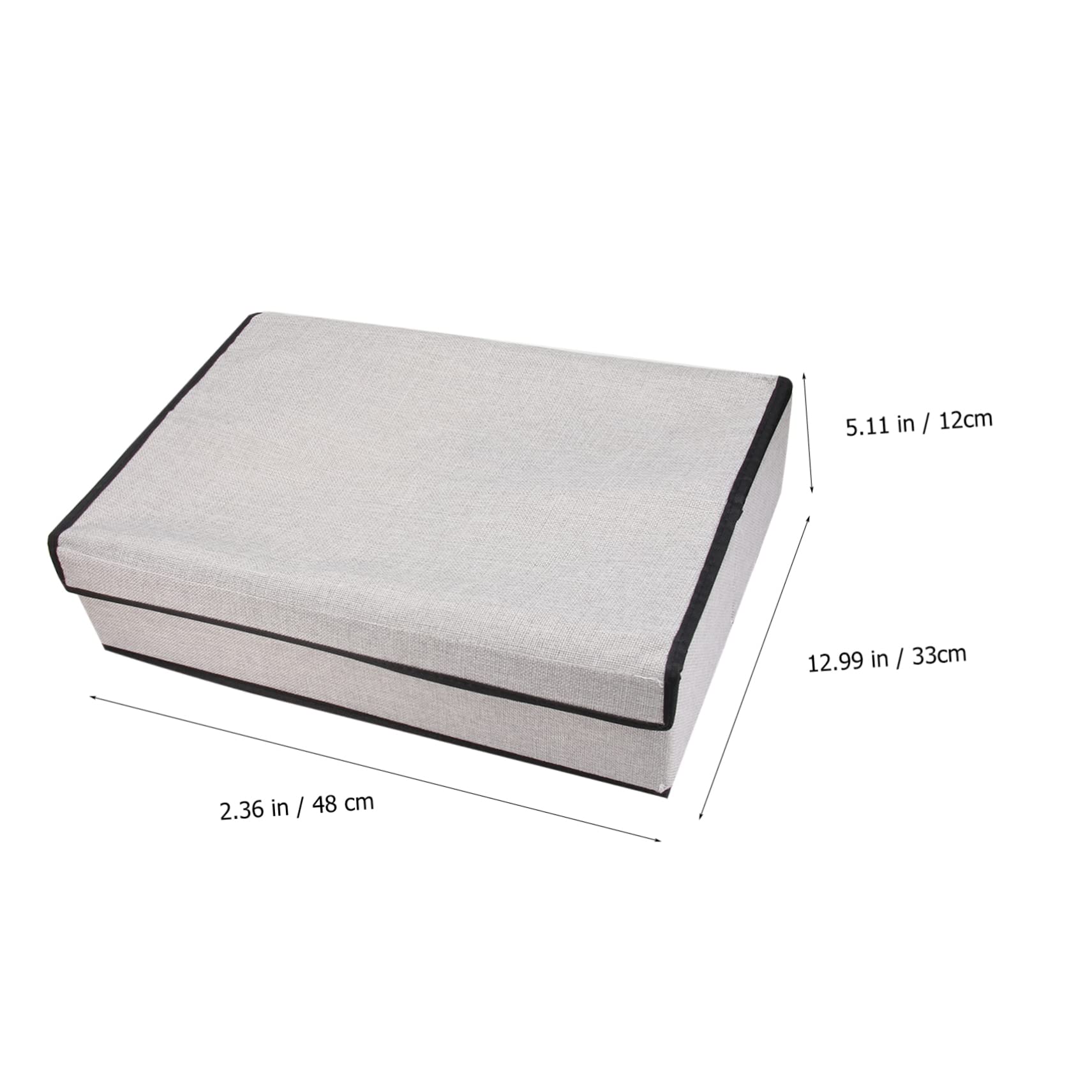 Alipis Multifunctional Underwear Storage Box Drawer Organizer with Cover for Socks Bras and Underwear Washable and Easy to Clean