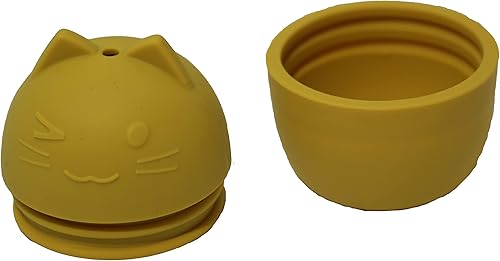 Miniatura 4 de Juguetes de baño de silicona 5 animales surtidos amarillo, azul, naranja, verde, magenta aprox. Tamaño 2.83 x 2.27 pulgadas