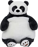 Vista 1 de Animales de peluche con peso de panda, 17 pulgadas, 3.5 libras, peluche de panda con peso grande, almohada de juguete de peluche con peso grande