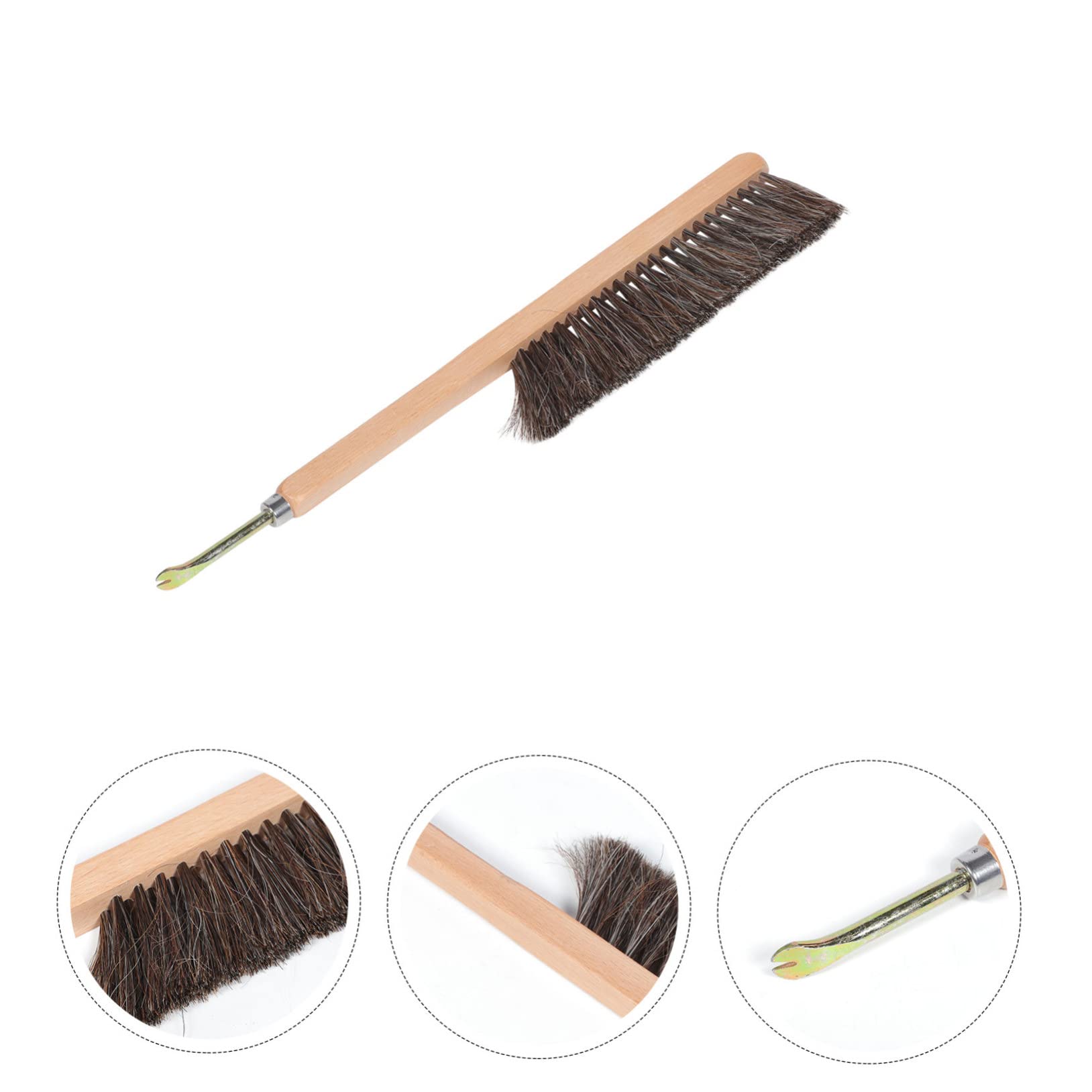 Hemobllo 2pezzi Per Apicoltura Utensile Per Rimuovere e Nidi Attrezzatura Per Apicoltori Setole Crine Colore Setole Casual