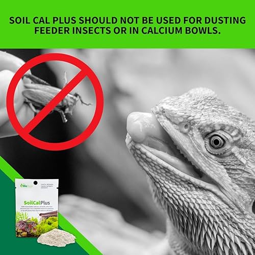 Miniatura 5 de The Bio Dude Soil Cal Plus - Aditivo de calcio de sustrato bioactivo. Ideal para isópodos, milpiés y plantas