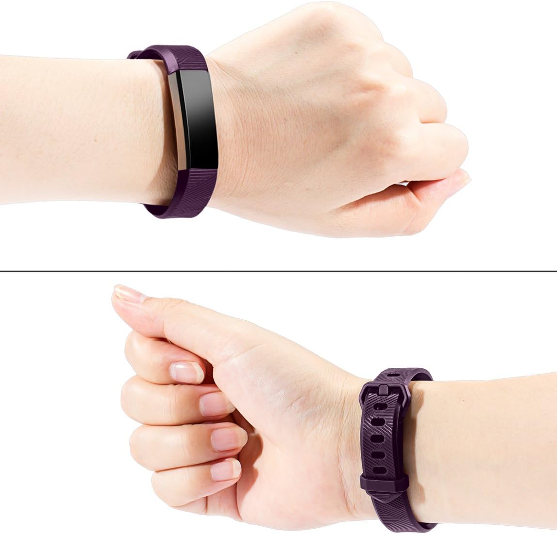 Maledan Replacement Bands Compatible with Fitbit Alta, Alta HR and Fitbit Ace, Classic Accessories Band Sport Strap for Alta HR, Alta and Ace