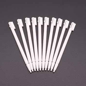10pcs Touch Screen Stylus Pen Replacement for Nintend DS NDS Game Console Plastic Stylus Pen White