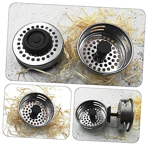 Juego de 4 coladores para desagüe de ducha y fregadero para cocina y baño miniatura 2