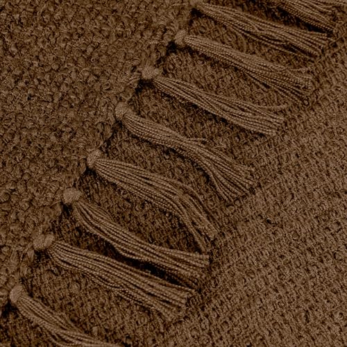 Plaid bouclé cocoa Yard Candar jeté de canapé haut de gamme